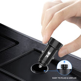 AmpNergy PowerSurge 30W Fast Dual - Port Car Charger - BlackMyBat Pro